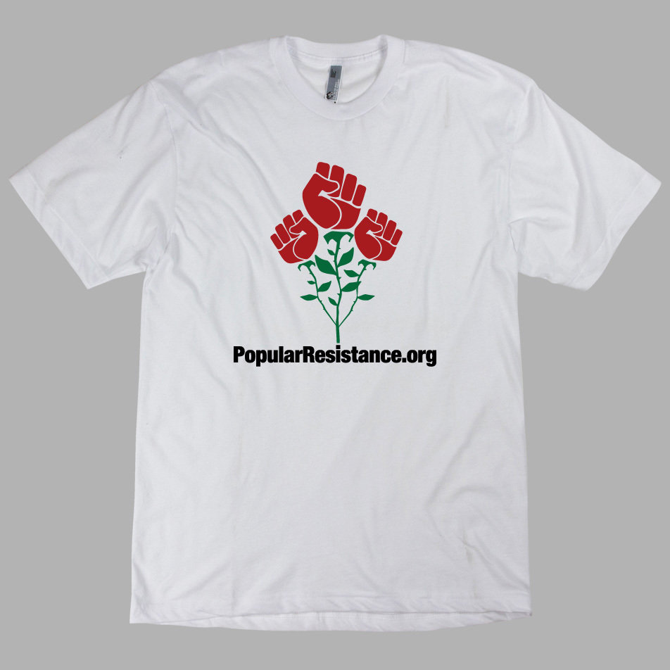Popular Resistance T-Shirt (white) 00011