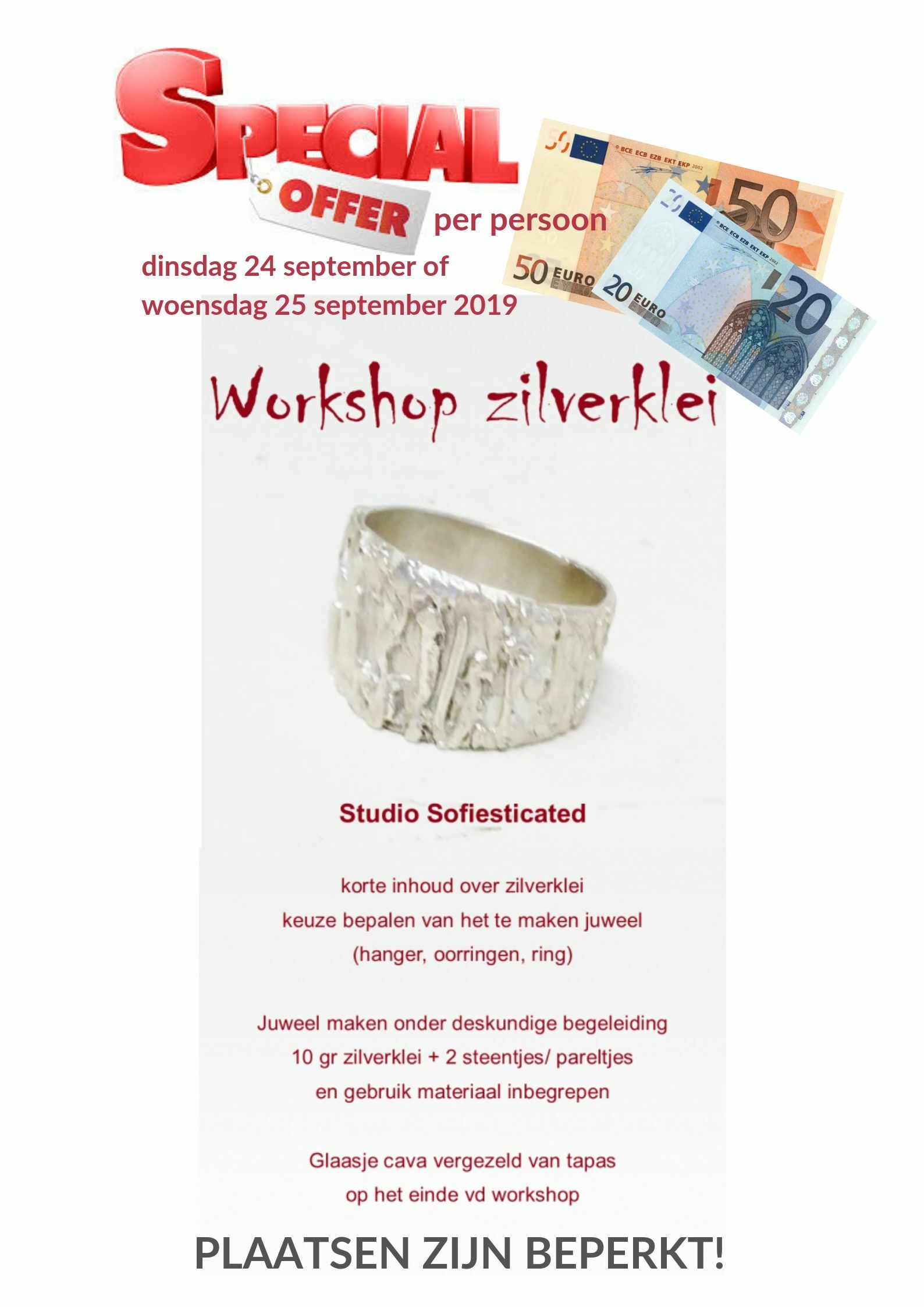 workshop special offer woensdag 25 september 2019 00191