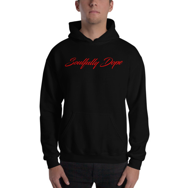 Soulfully Dope red Edition Unisex Heavy Blend Hooded Sweatshirt 00082