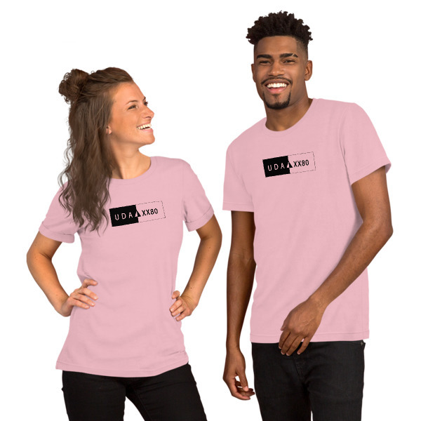 UDA XX80 Bella + Canvas 3001 Unisex Short Sleeve Jersey T-Shirt with Tear Away Label