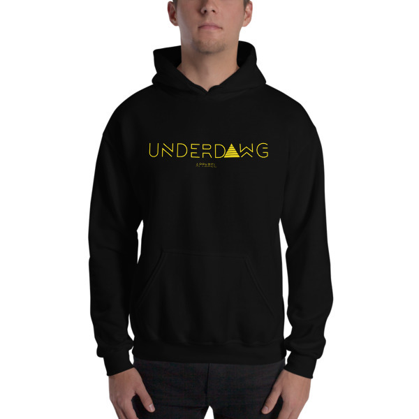 Underdawg Gold Hooded Sweatshirt 00089