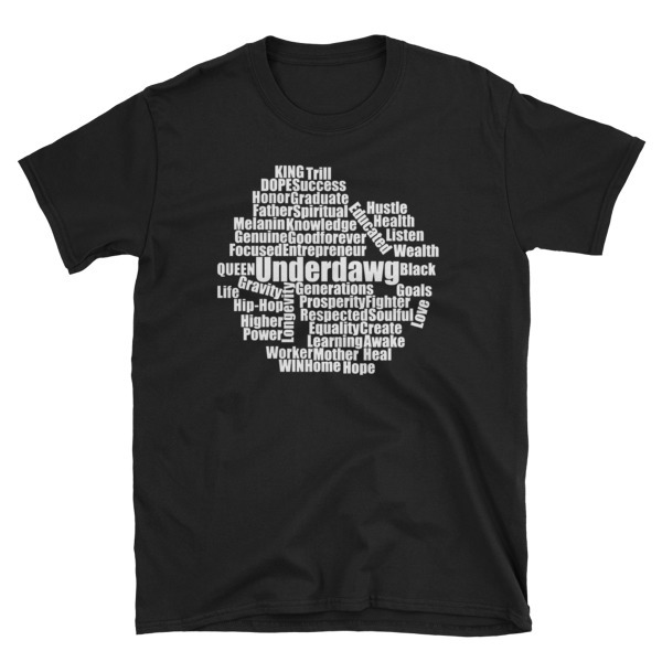 Word Cloud Short-Sleeve Unisex T-Shirt 00092