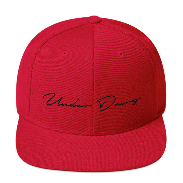 UnderDawg Red/Black Snapback 00027