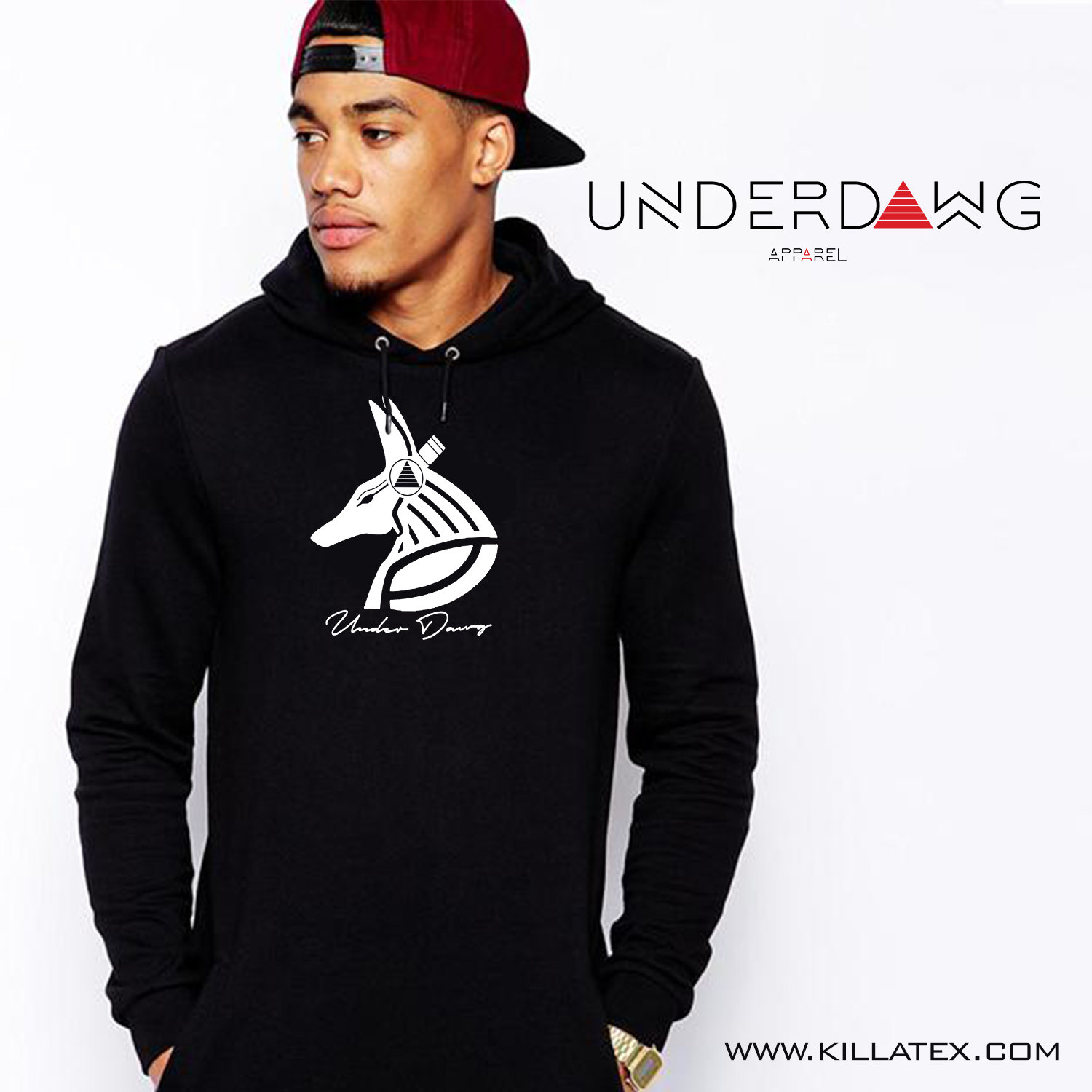Under Dawg Hooded Sweatshirt 00035