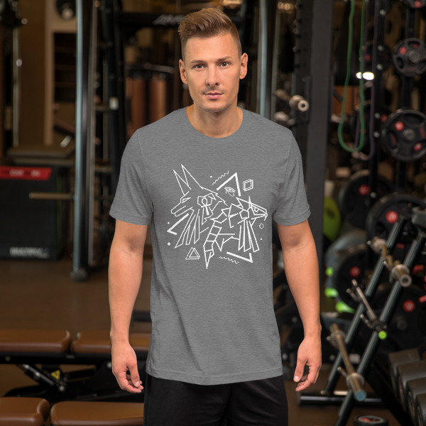 Anubis X Horus Abstract Unisex T-Shirt