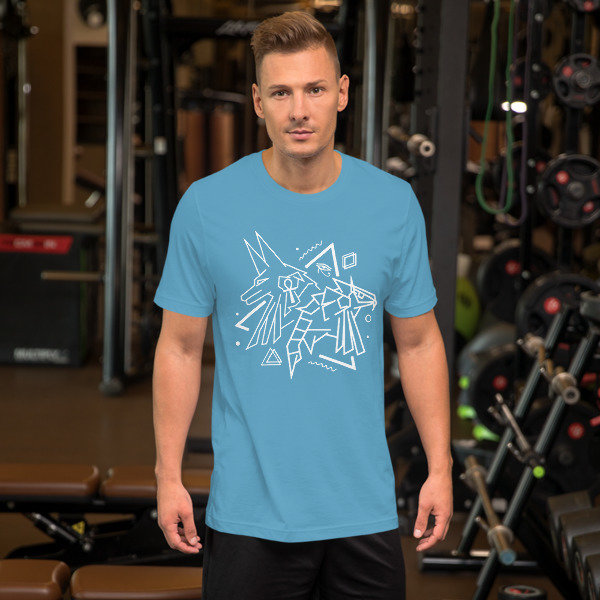 Anubis X Horus Abstract Unisex T-Shirt