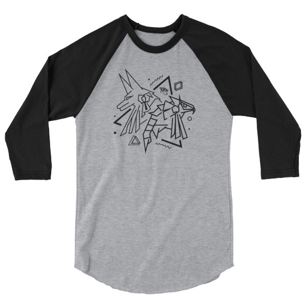 Pyramid 3/4 sleeve shirt