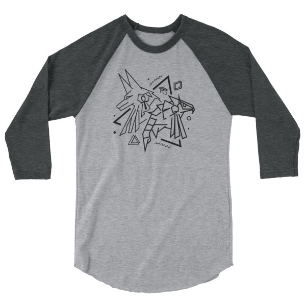 Pyramid 3/4 sleeve shirt