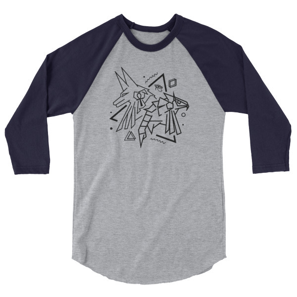 Pyramid 3/4 sleeve shirt