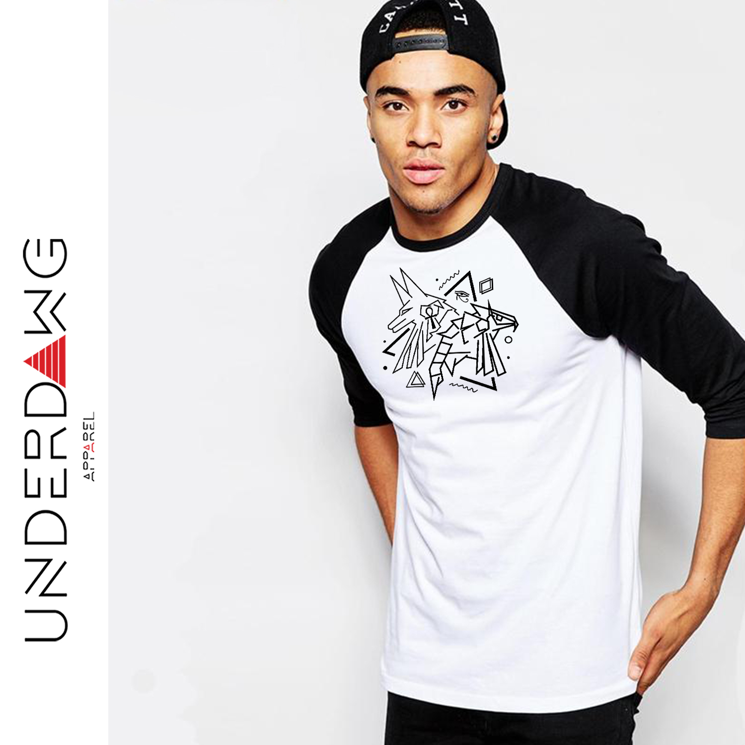 Pyramid 3/4 sleeve shirt 00063
