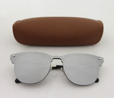 Ray Ban Gray Metal Frame w/ Brown Box Ray Ban Gray Metal Frame w/ Brown Box