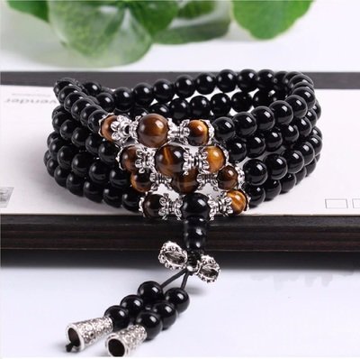 Meditation Prayer Mala Long Strand Bracelet/Necklace Meditation Prayer Mala Long Strand Bracelet/Necklace