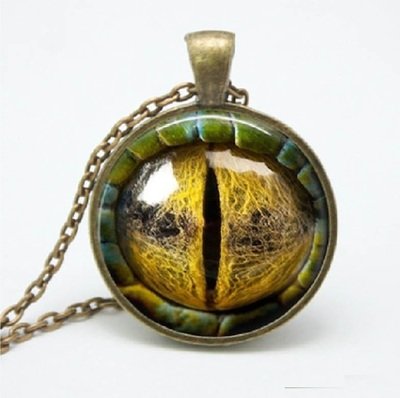 Natural Dragon Eye Pendant Necklace Natural Dragon Eye Pendant Necklace