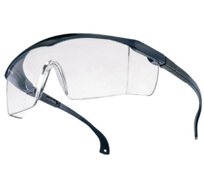 Óculos de Proteção Transparentes com Armação Preta