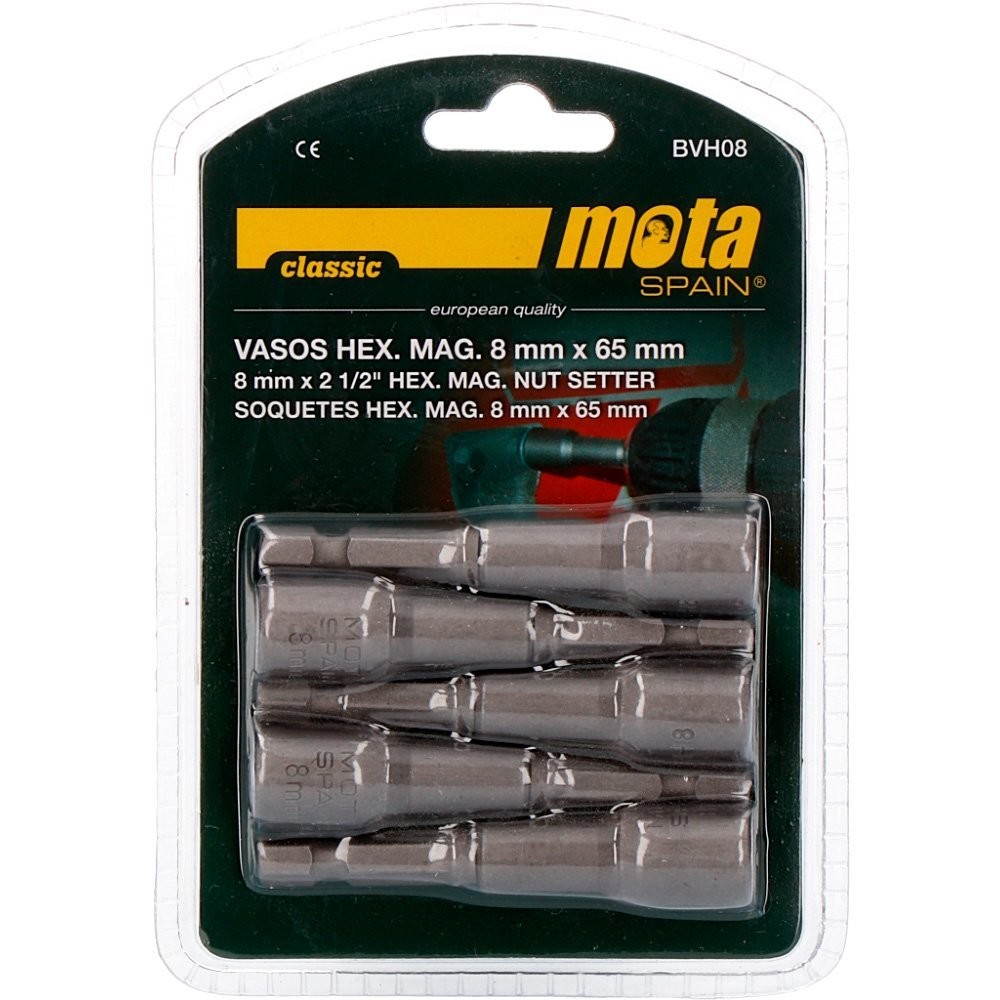 Jogo Pontas Hexagonais Magnéticas 8.0mm BVH08