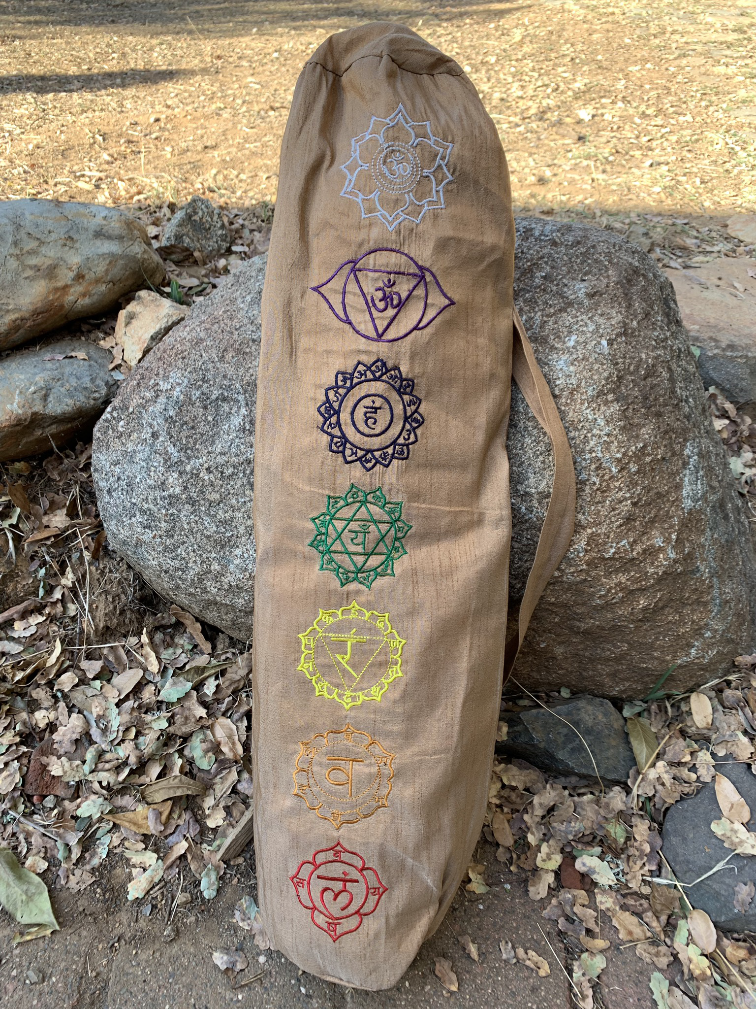 Tan Yoga Mat Bag 00041