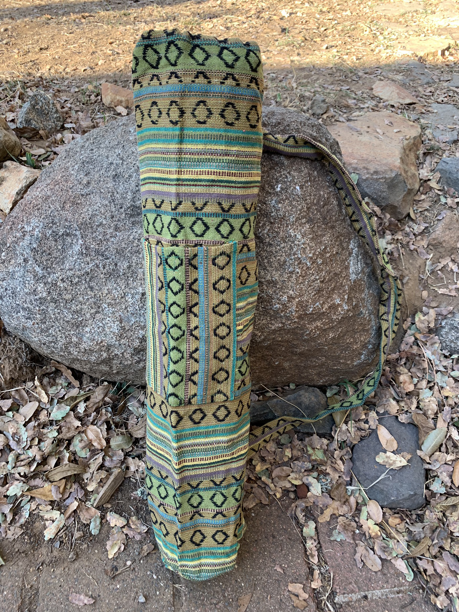 Green Yoga Mat Bag 00057