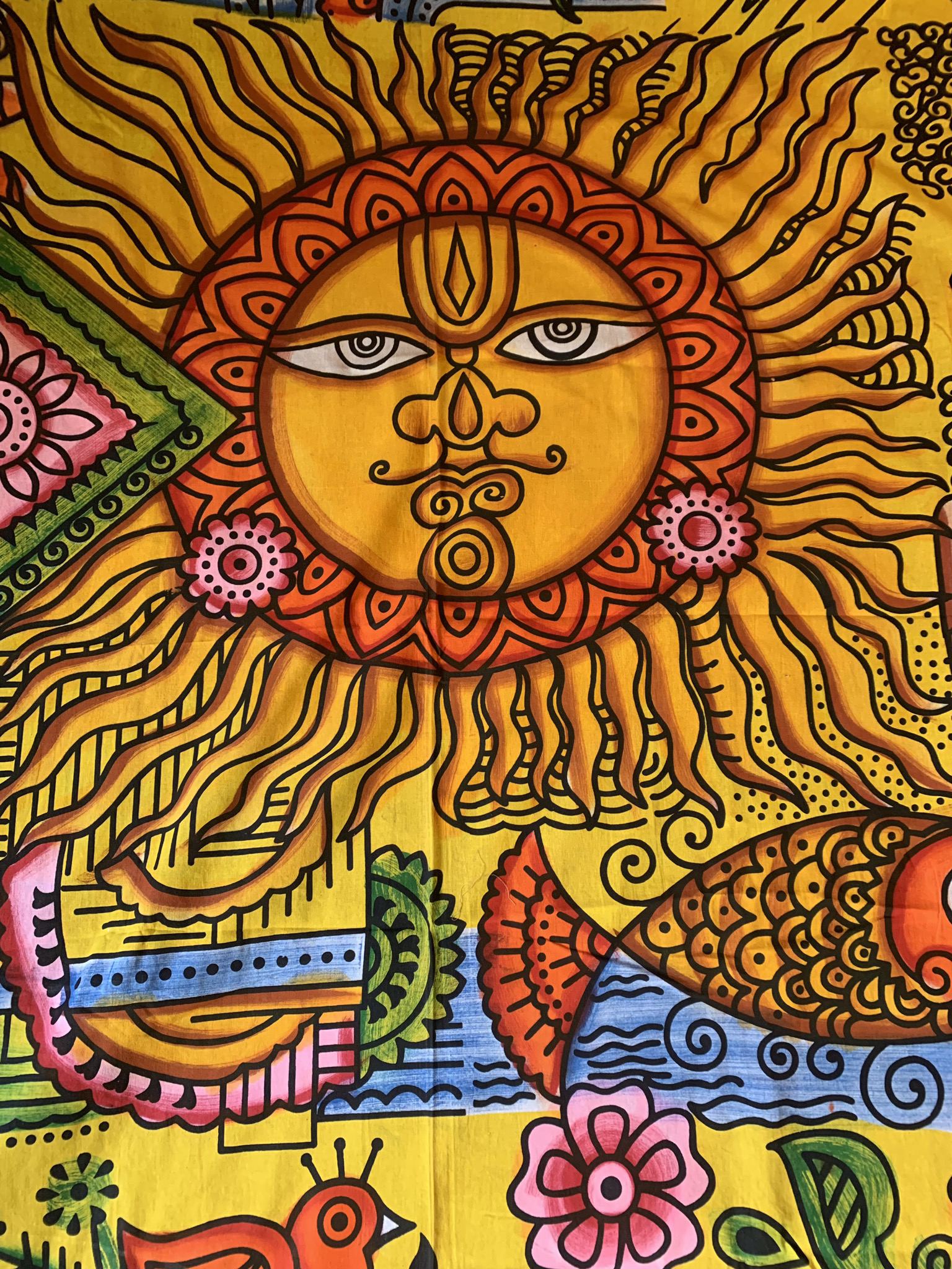 XL Sun Tapestry