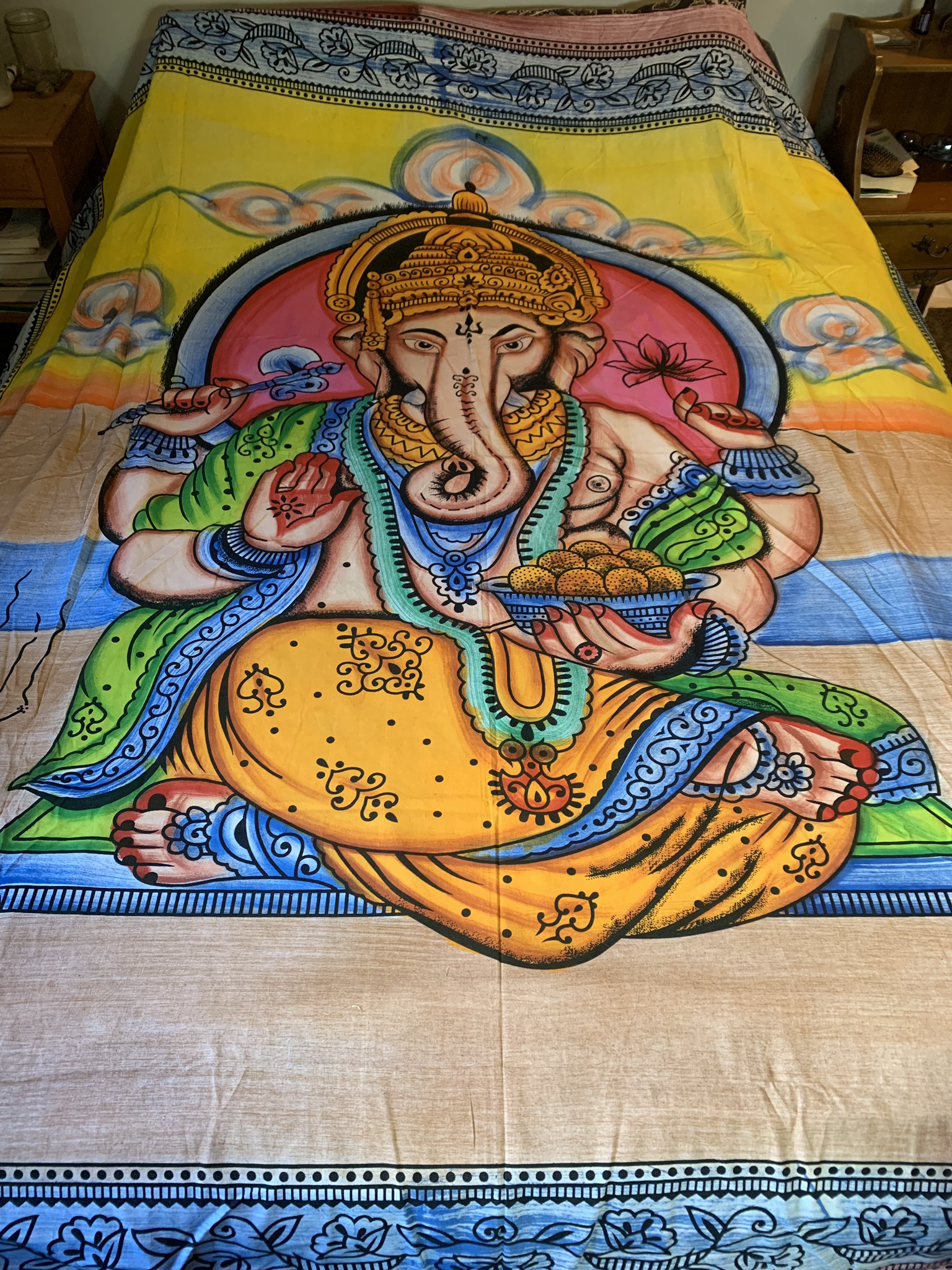 XL Ganesha Tapestry