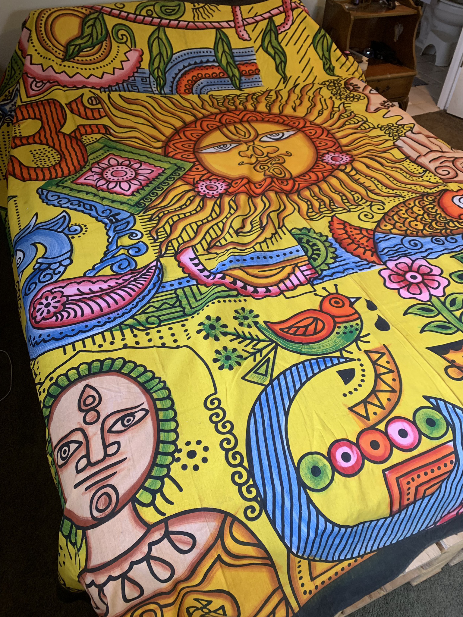 XL Sun Tapestry