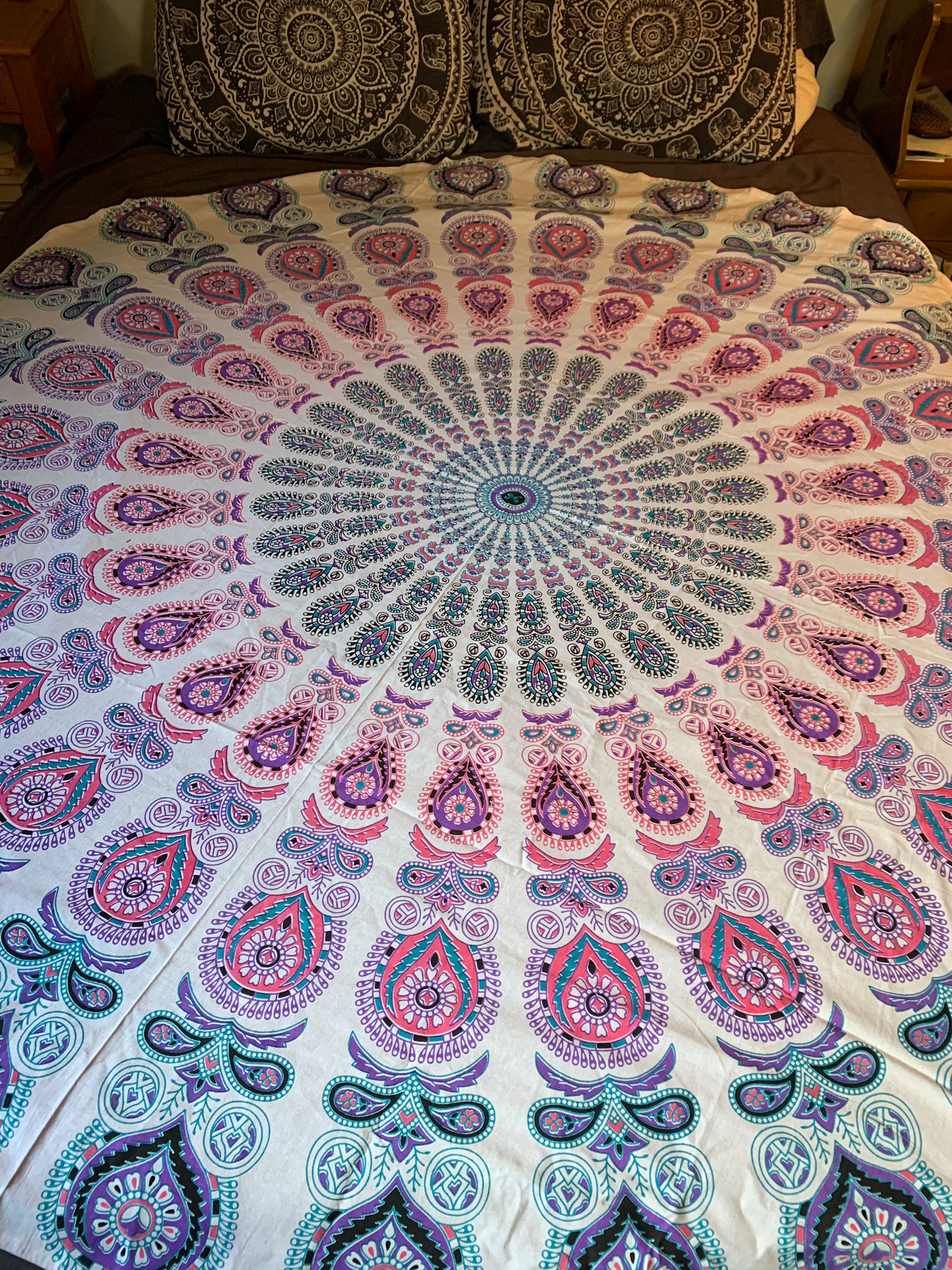 Large Pink Tapestry