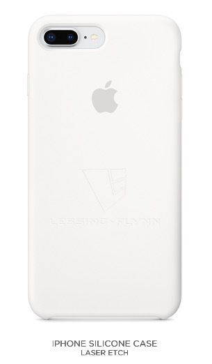 LF-branded Silicone iPhone Case