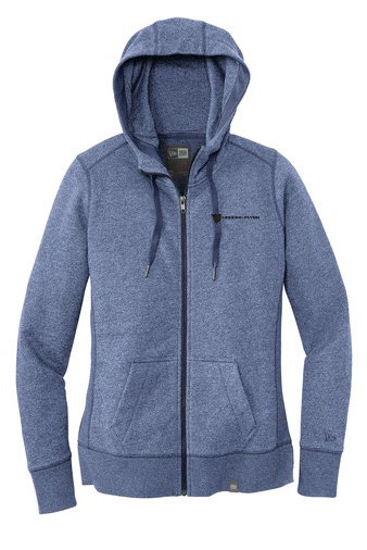New Era® Ladies' French Terry Full Zip Hoodie