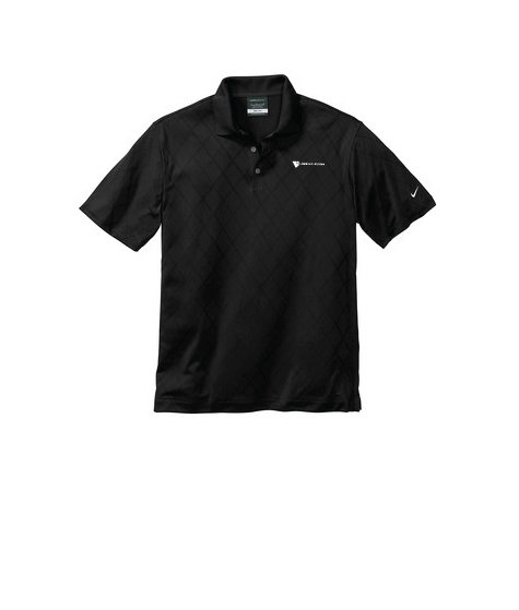 Nike Men's Golf Dri Fit Cross Over Texture Polo Shirt