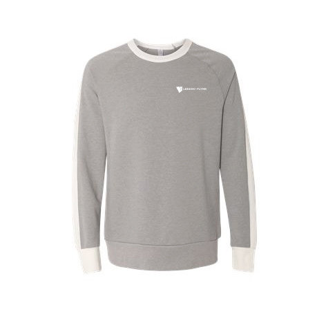 Alternative Vintage Sport French Terry University Pullover Sweatshirt w/ Heat Sealed Logo