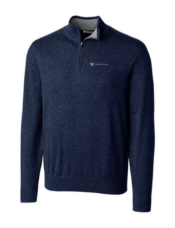 Cutter & Buck Lakemont Half Zip Sweater-Men's w/ Embroidered Logo