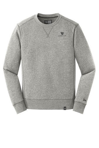 New Era® French Terry Crew Sweatshirt w/ Heat-Sealed Logo JUIIJ-MALLP