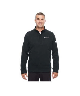 Under Armour Men's Elevate 1/4 Zip Sweater w/ Embroidered Logo