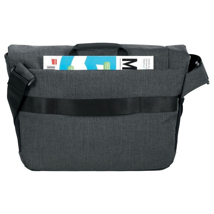 Case Logic® Reflexion 15.6" Computer Messenger Bag - Gray w/ Heat-sealed Logo