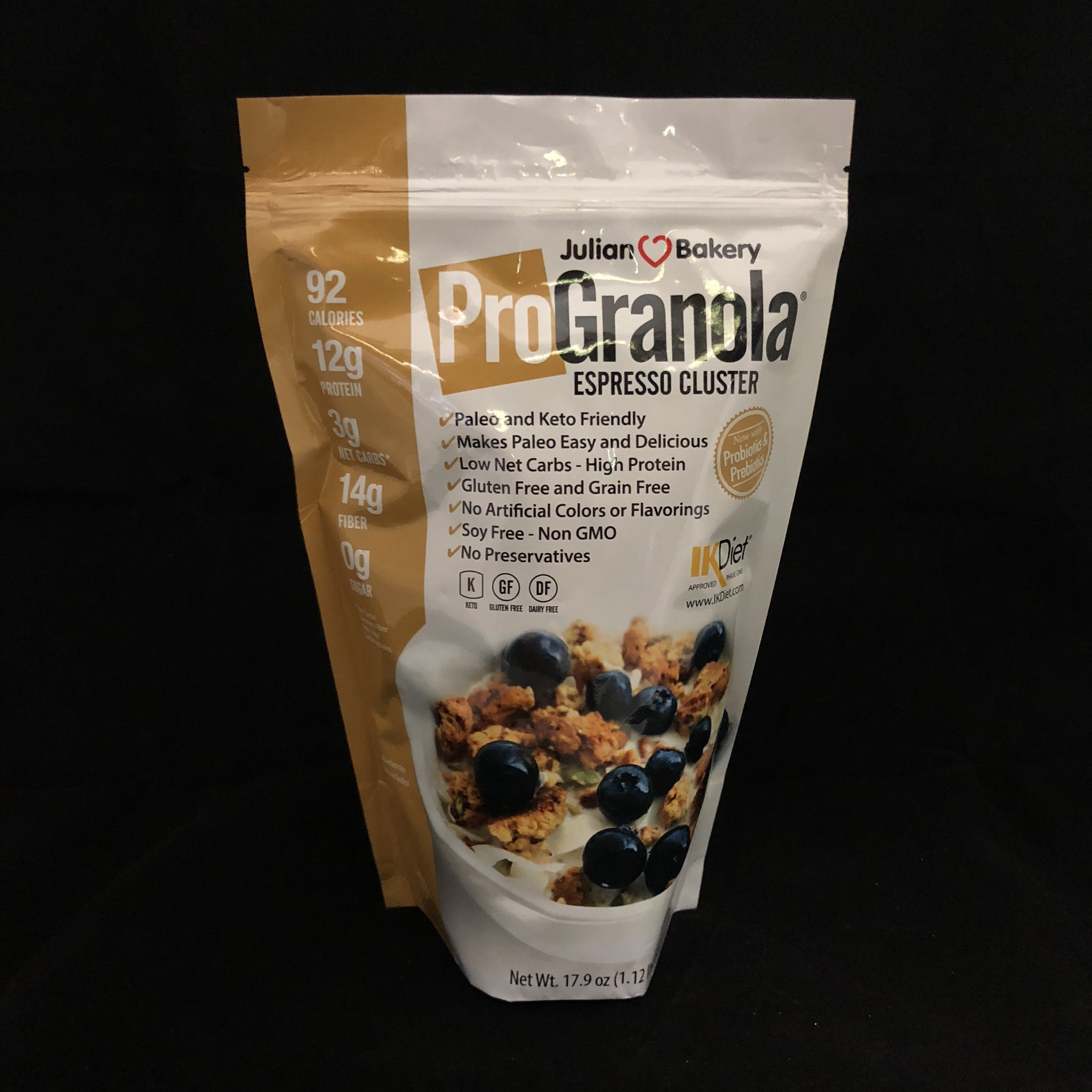 Pro Granola Cereal Espresso 813926005086
