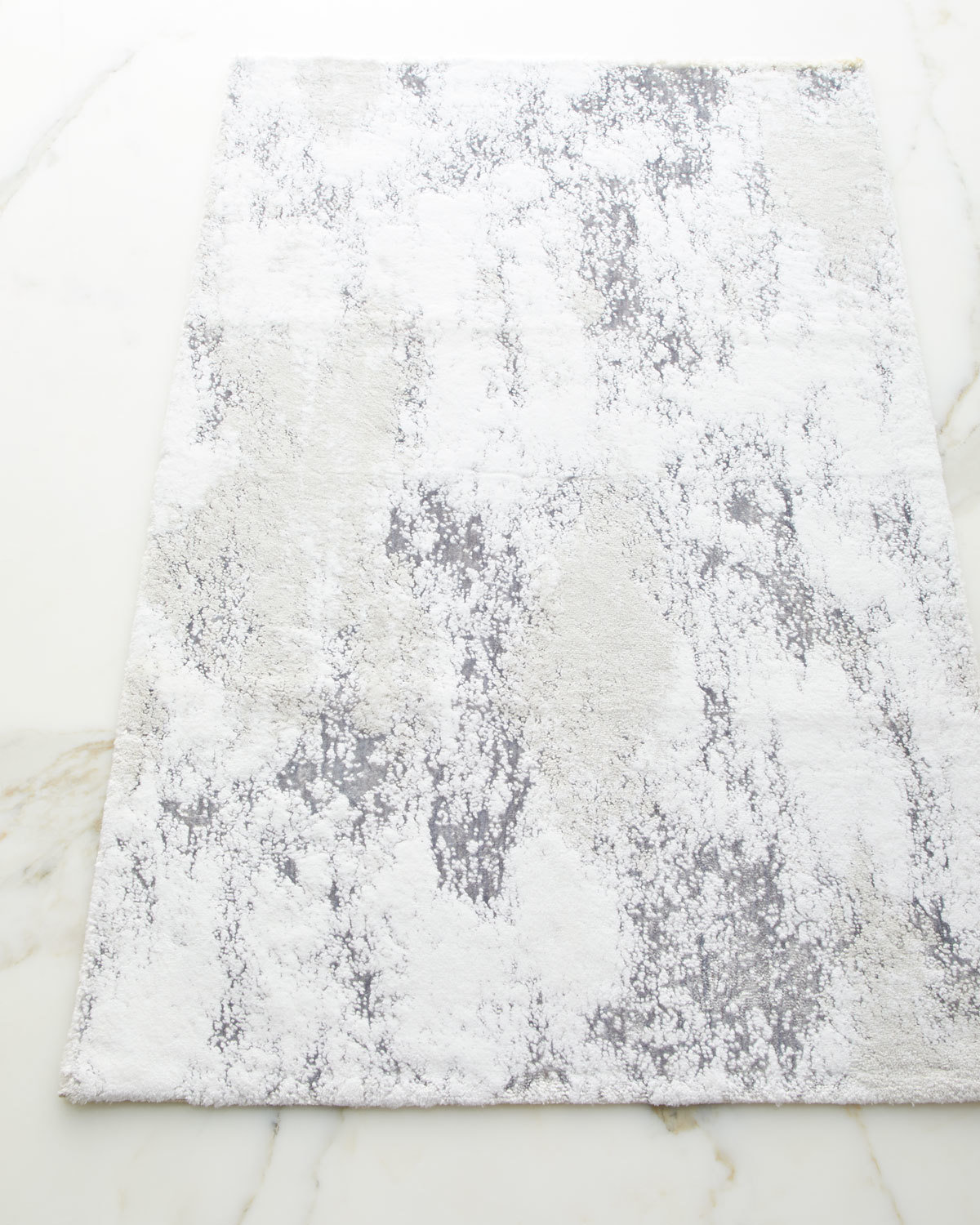 Michael Aram Orchid Bath Rug Grey