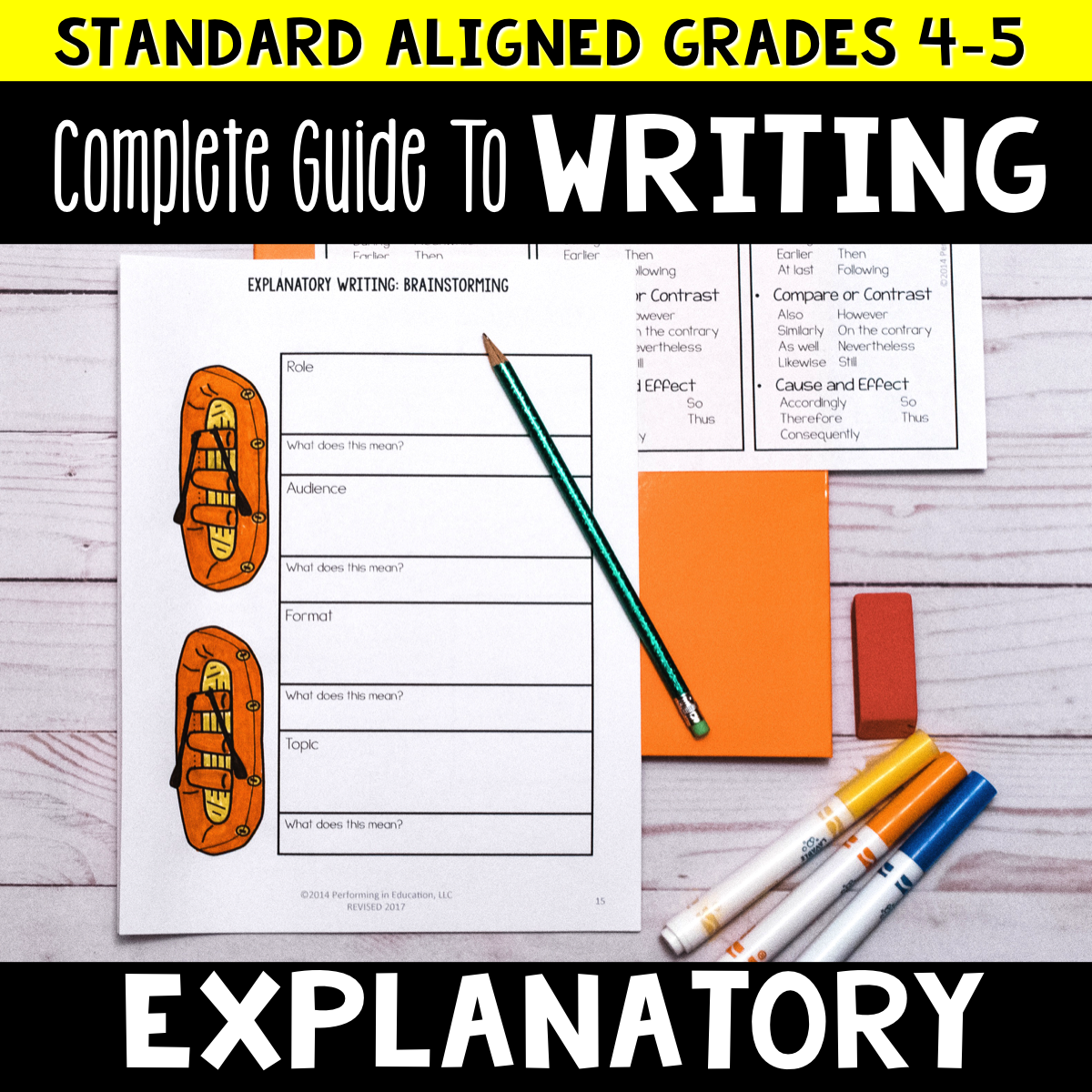 Complete Guide to Teaching Explanatory Writing Grades 4-5 (Expository) 00006