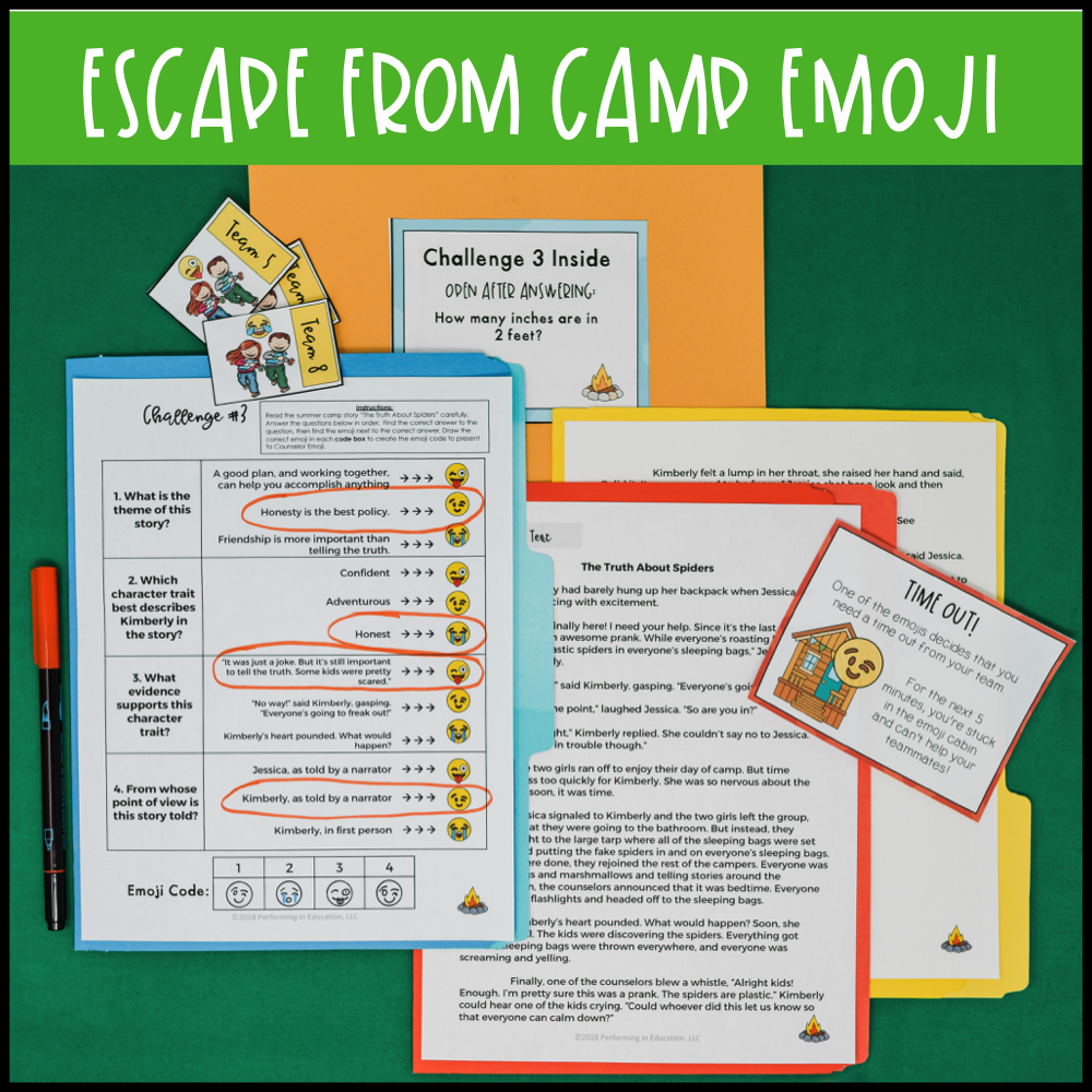 5th Grade Back to School (Last Year's Standards Review)