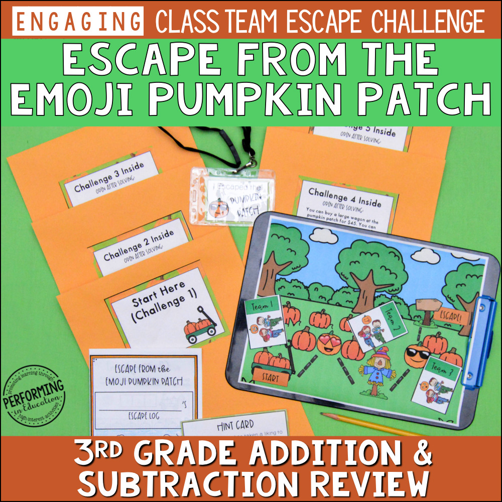 3rd Grade Addition & Subtraction Review (Fall) 00012