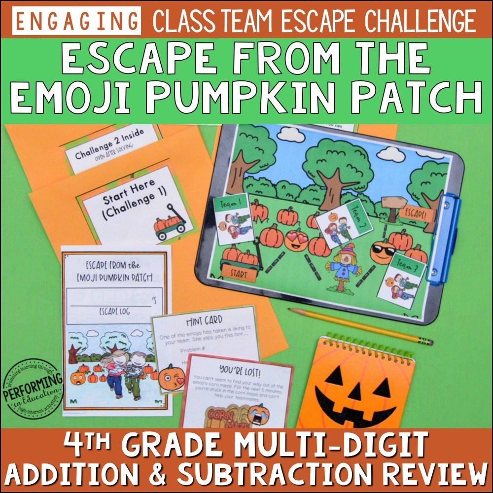 4th Grade Multi-Digit Addition & Subtraction (Fall) 00013