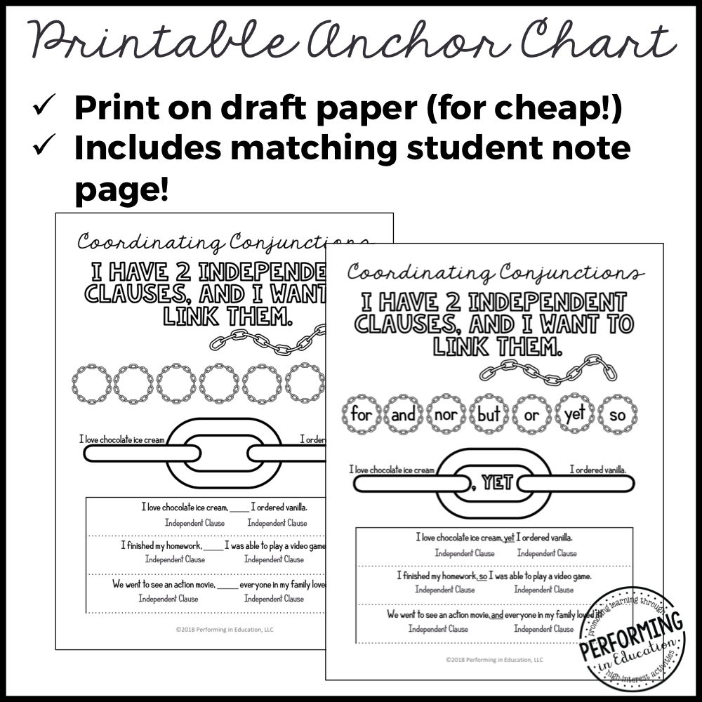 Grammar Tidbits: Coordinating Conjunctions