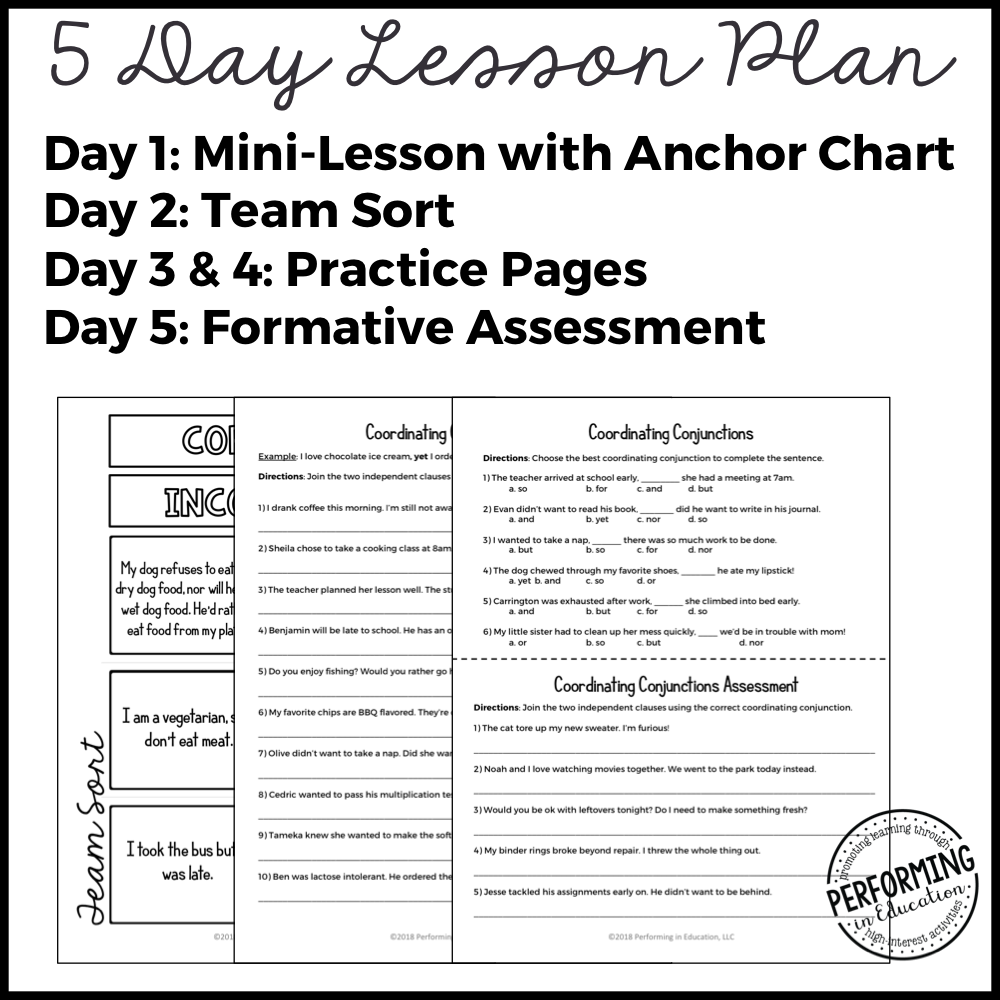 Grammar Tidbits: Coordinating Conjunctions
