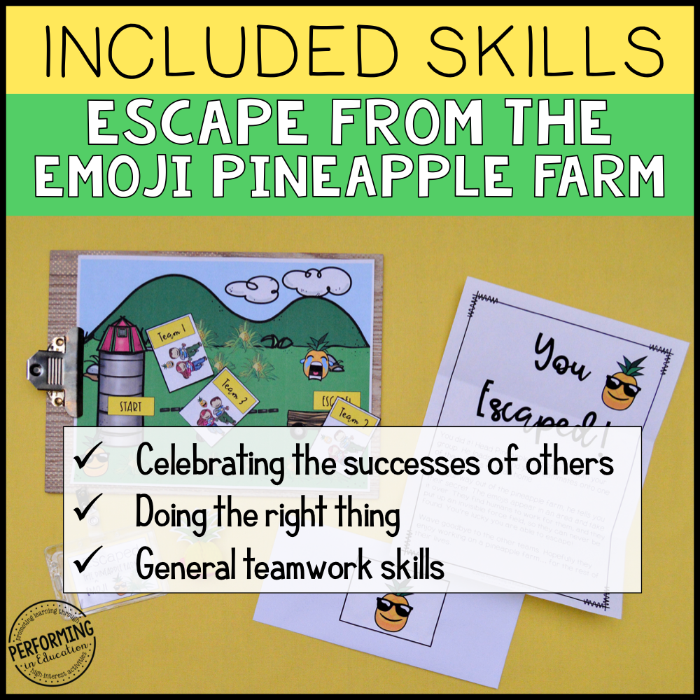 Free Classroom Community Escape Room Game