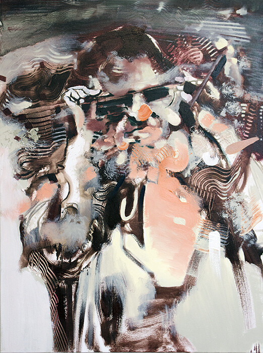 Goggle Woman II | Painting | Artworks | Bartosz Beda Goggle Woman II | Painting | Artworks | Bartosz Beda