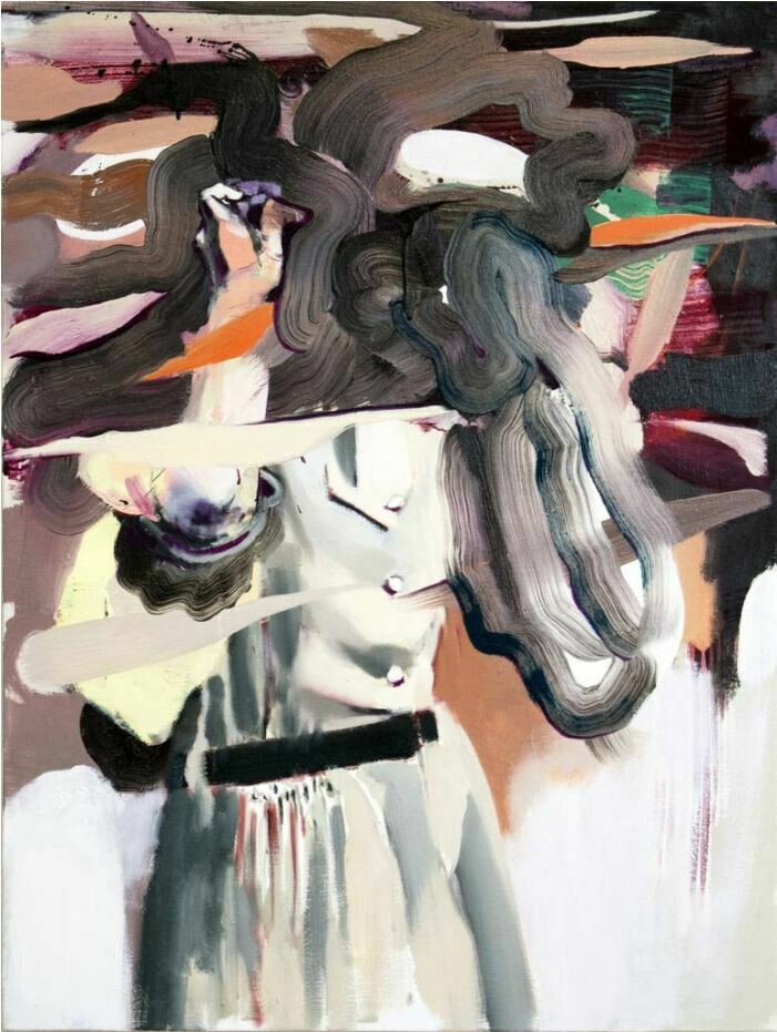 Goggle Woman I | Painting | Artworks | Bartosz Beda Goggle Woman I | Painting | Artworks | Bartosz Beda