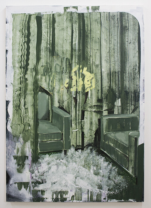 Green and Yellow, oil on canvas | Original Artwork | Painting | Bartosz Beda Green and Yellow, oil on canvas | Original Artwork | Painting | Bartosz Beda