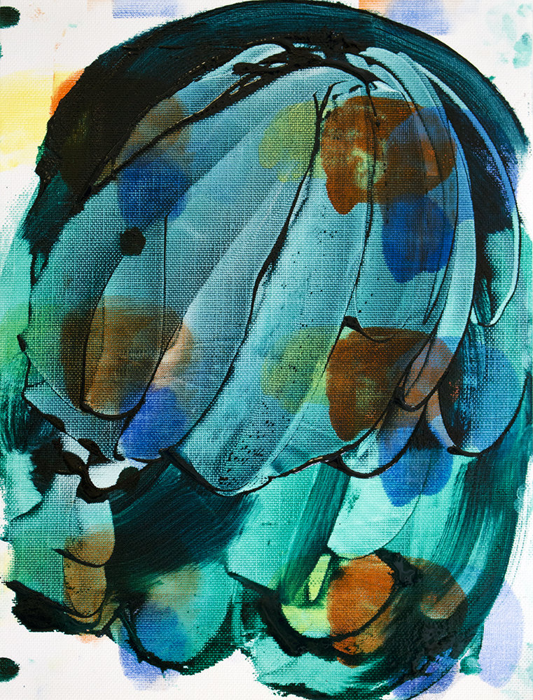 Original Oil on Paper: Study I, oil on paper Original Oil on Paper: Study I, oil on paper