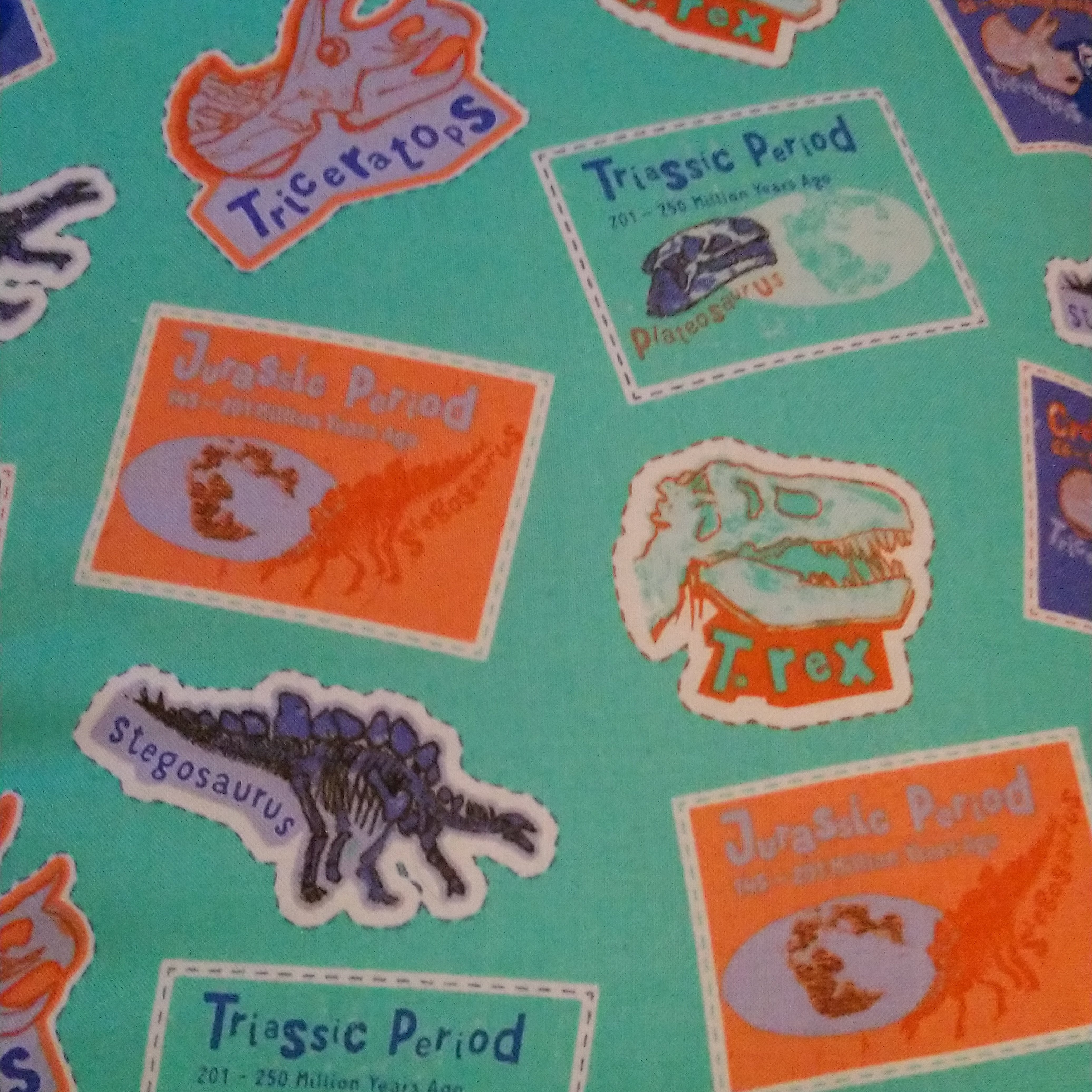 Prehistoric Dinosaur Cushion Including 14 inch Inner