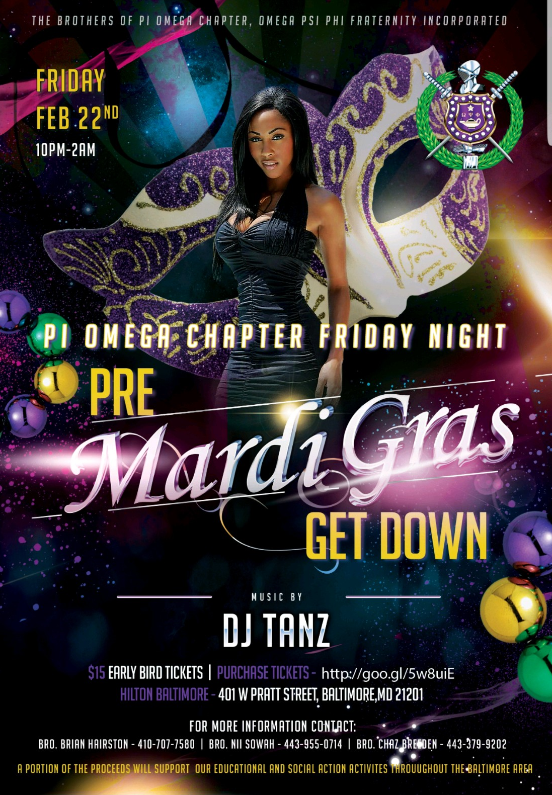 Pi Omega Friday Night Pre-Mardi Gras Party 00002