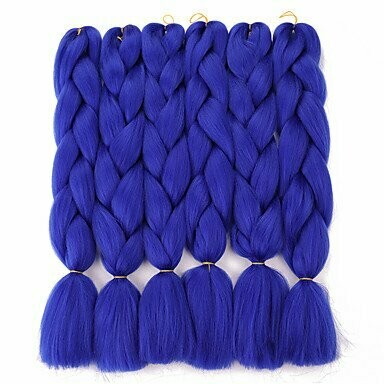 Xpression Braiding Hair Blue