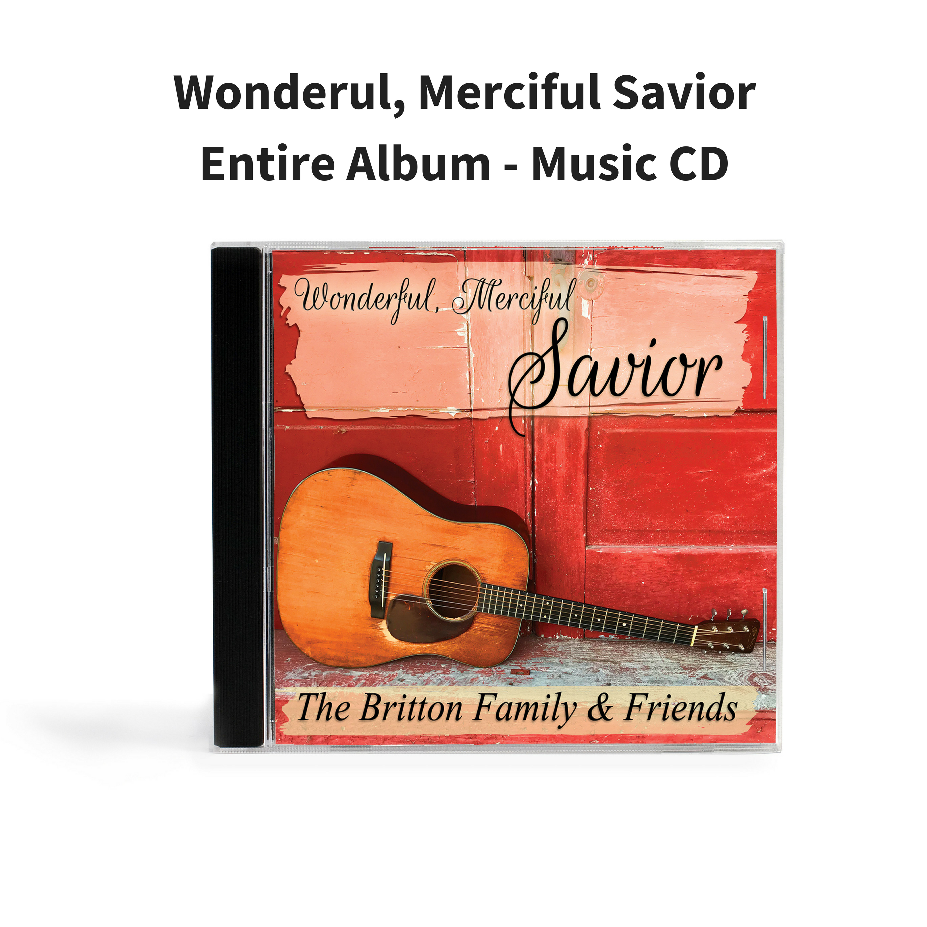 Wonderfull, Merciful Savior - Music CD 000001